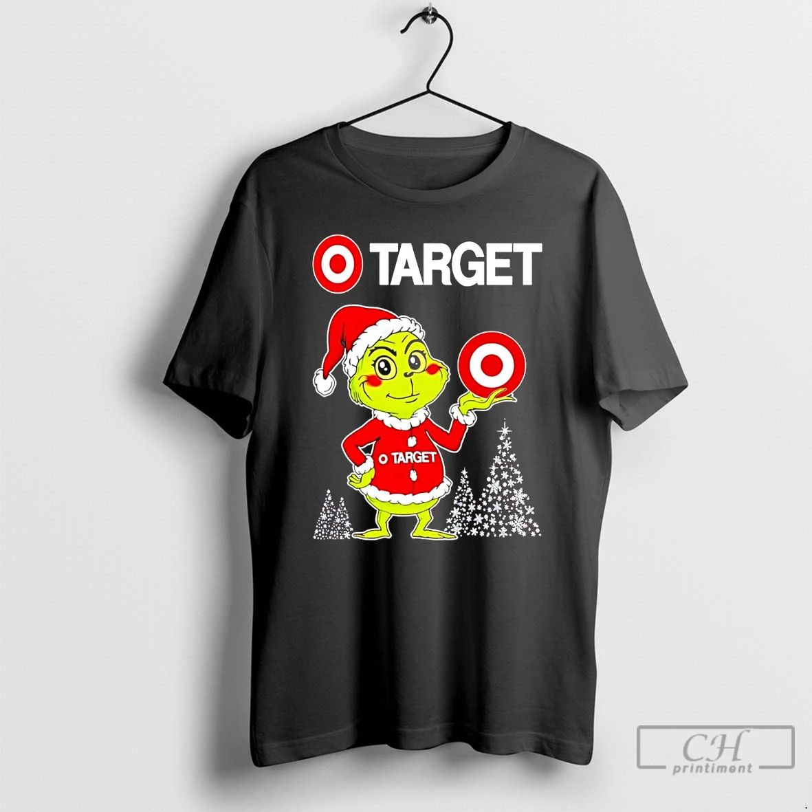 Classic Santa Grinch Target Christmas T Shirts