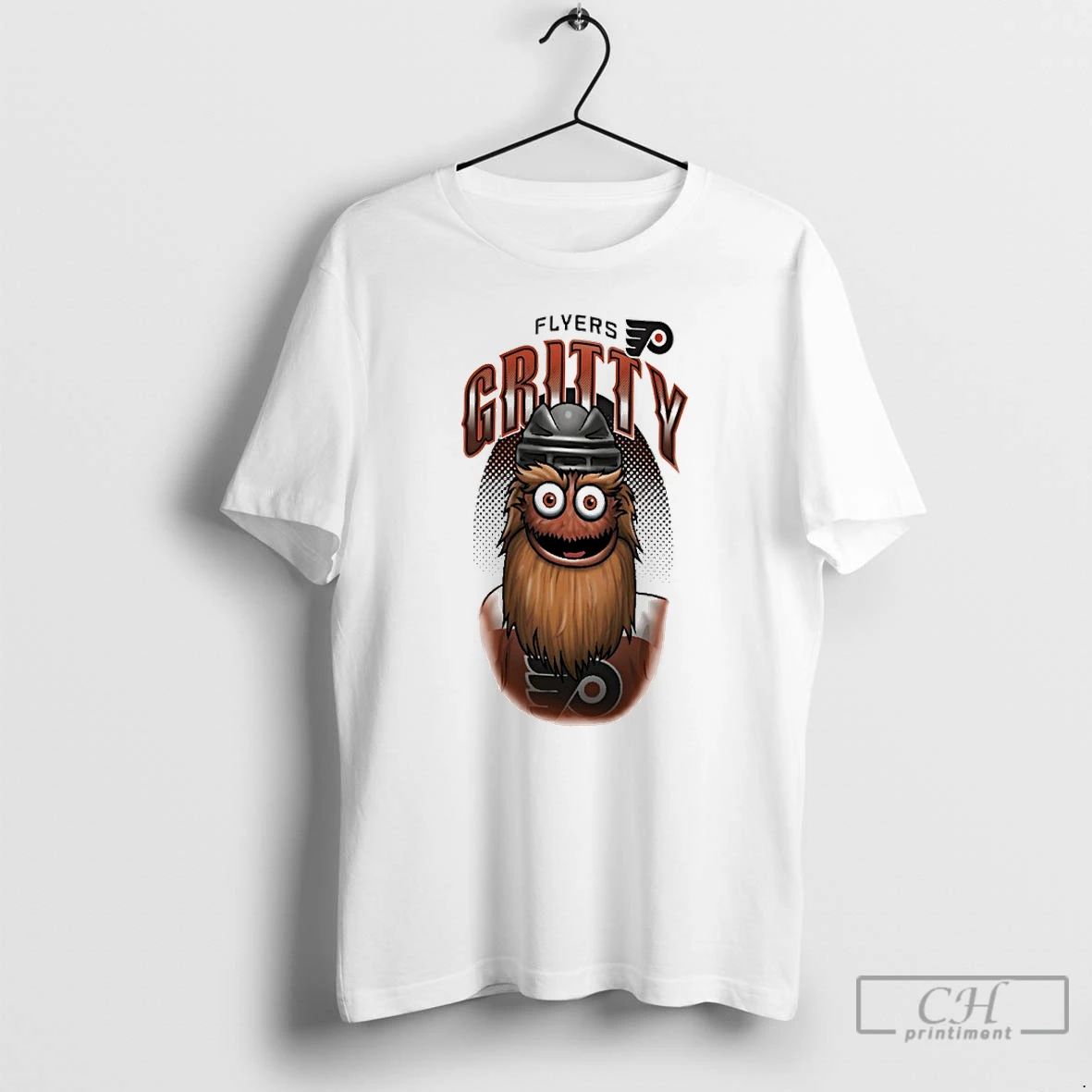 Classic Philadelphia Flyers Meet Gritty Mascot Highlight T Shirts