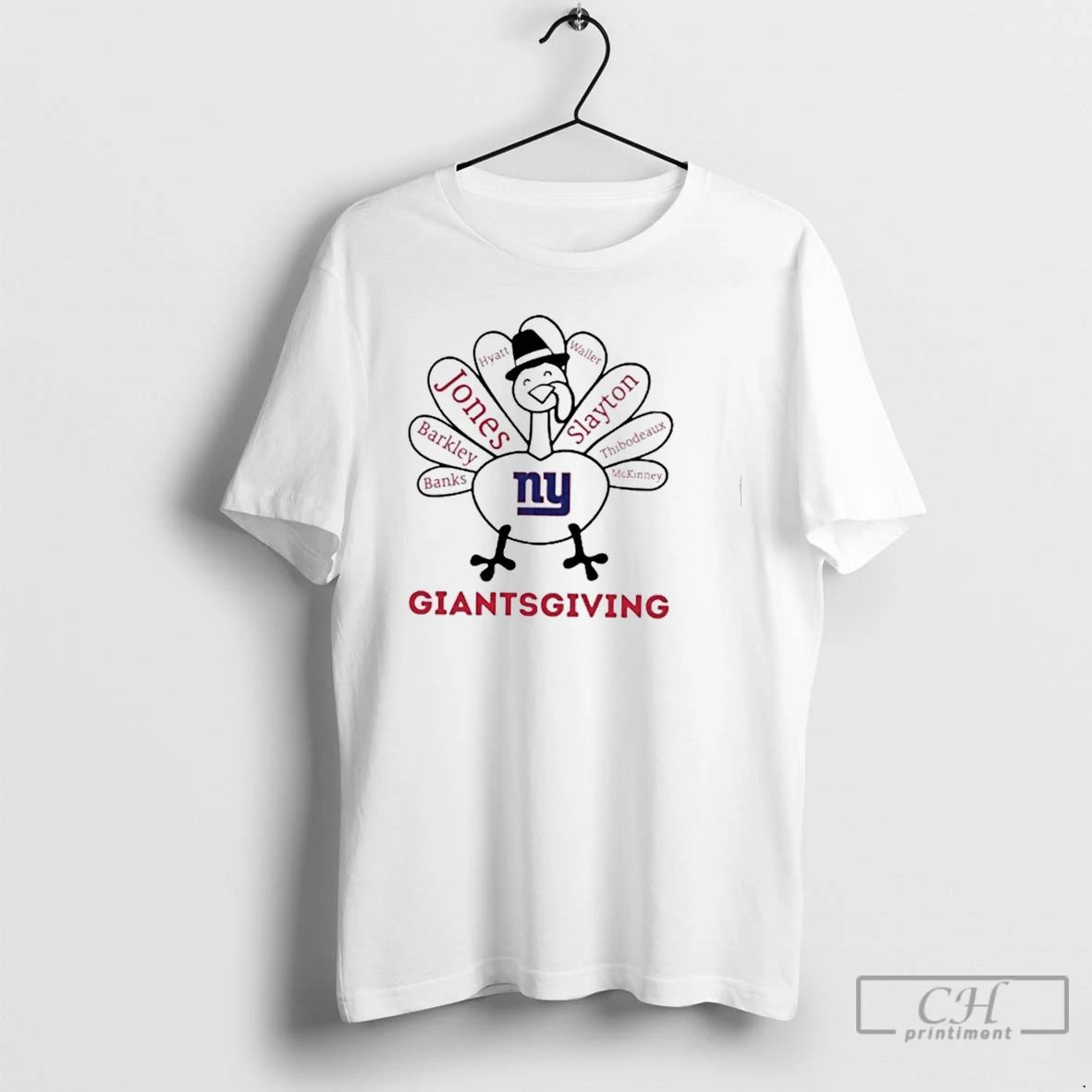 Premium Giantsgiving New York Giants X Thanksgiving T Shirts