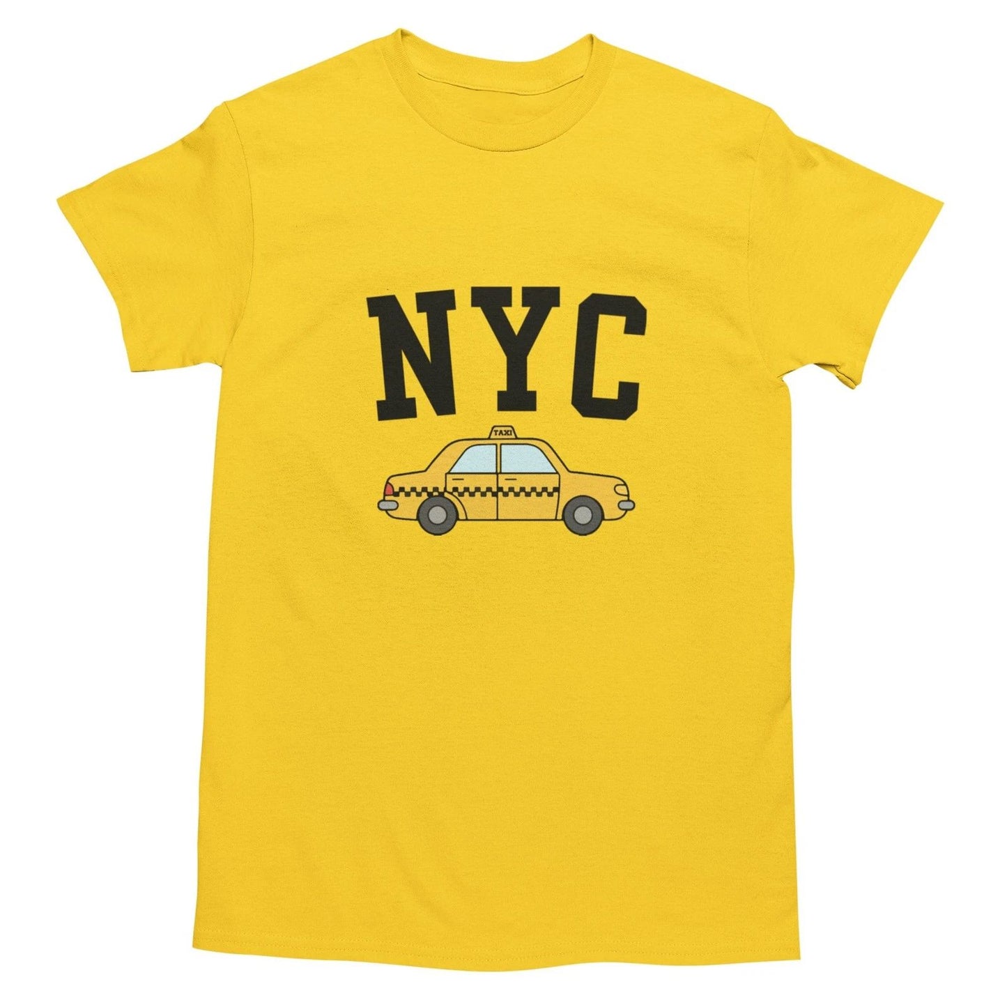 Kids Tee NY Taxi Tee Yellow Cab Design T-Shirt New York City Shirt Youth Boys
