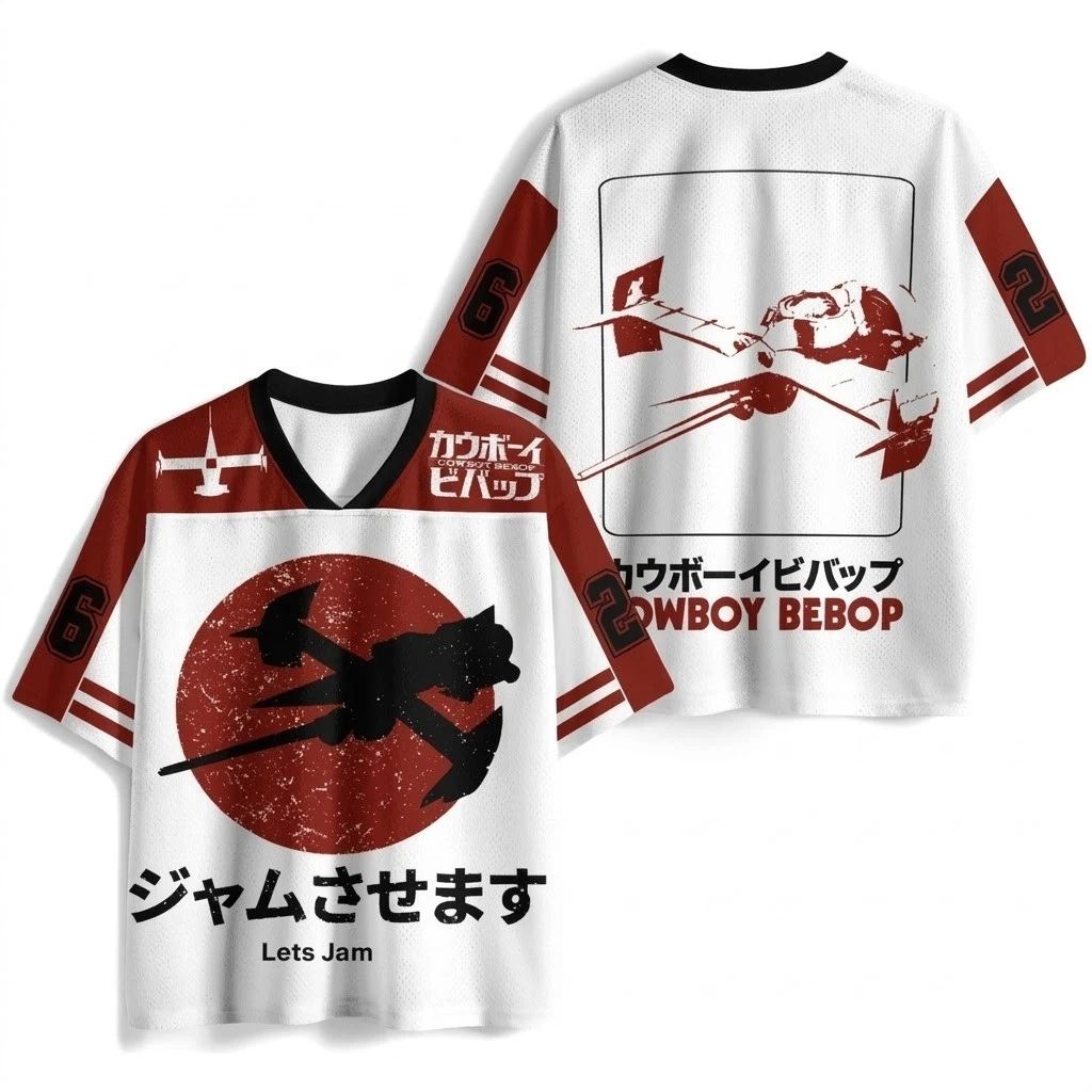 Cowboy Bebop Jersey Shirts