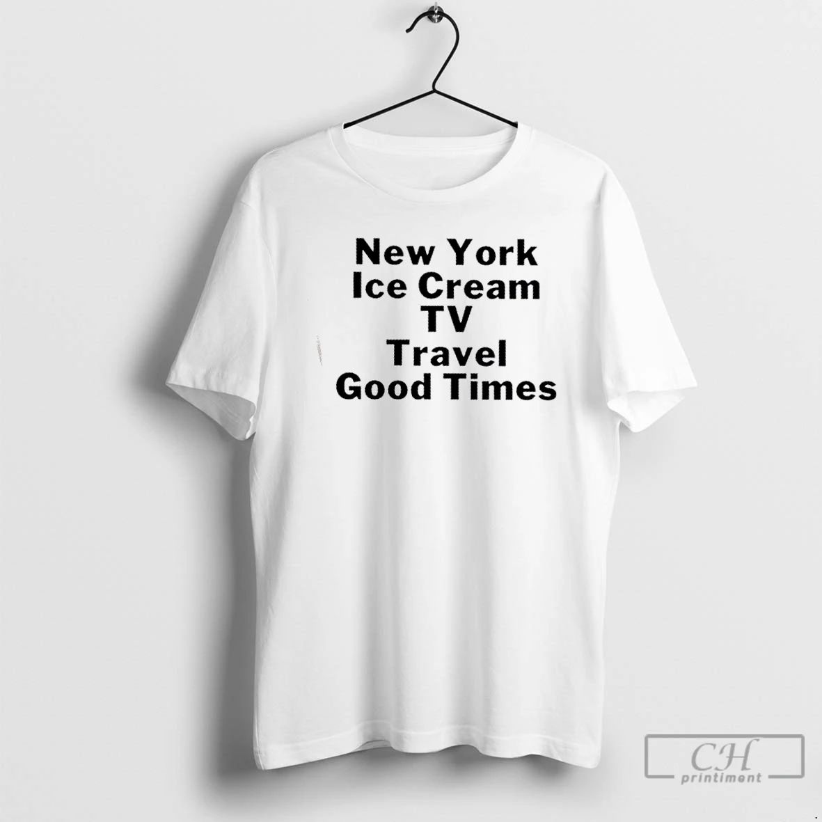 Classic New York Ice Cream Tv Travel Good Times T Shirts