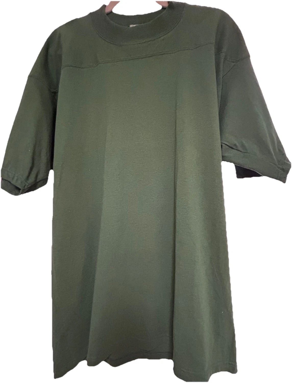 Pleasures Boxy Shirt Large Green UPC Size Tag Los Angeles Streetwear Hyp NEW