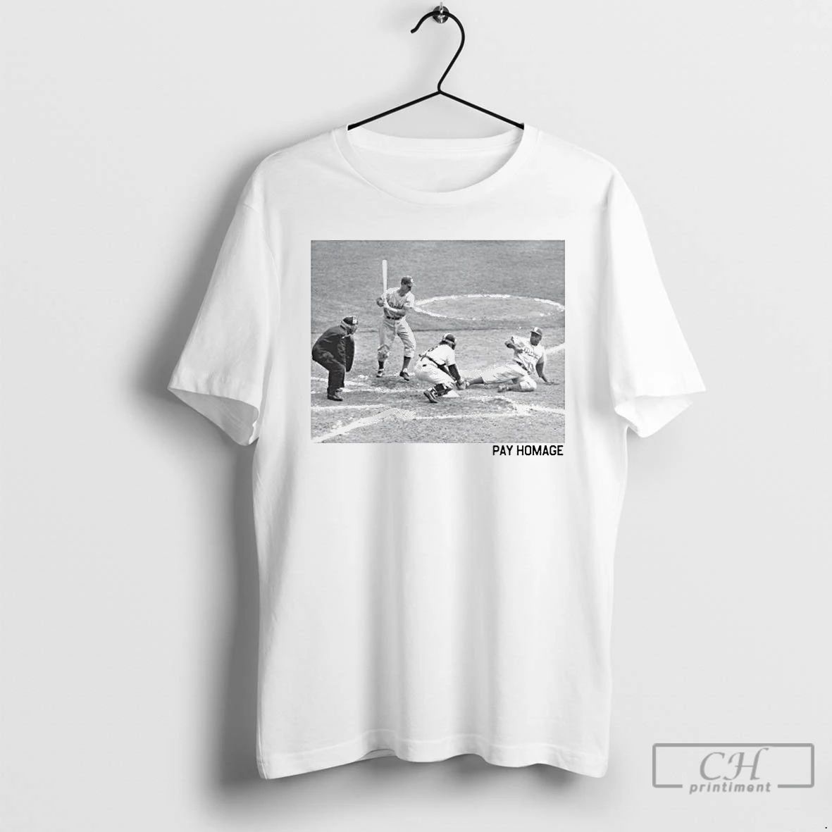 Classic Jackie Robinson Brooklyn Dodgers Cooperstown Collection Pay Homage Player Graphic Ornaments T Shirts