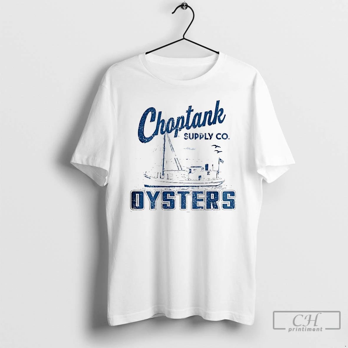 Classic Maryland Choptank Oysters T Shirts