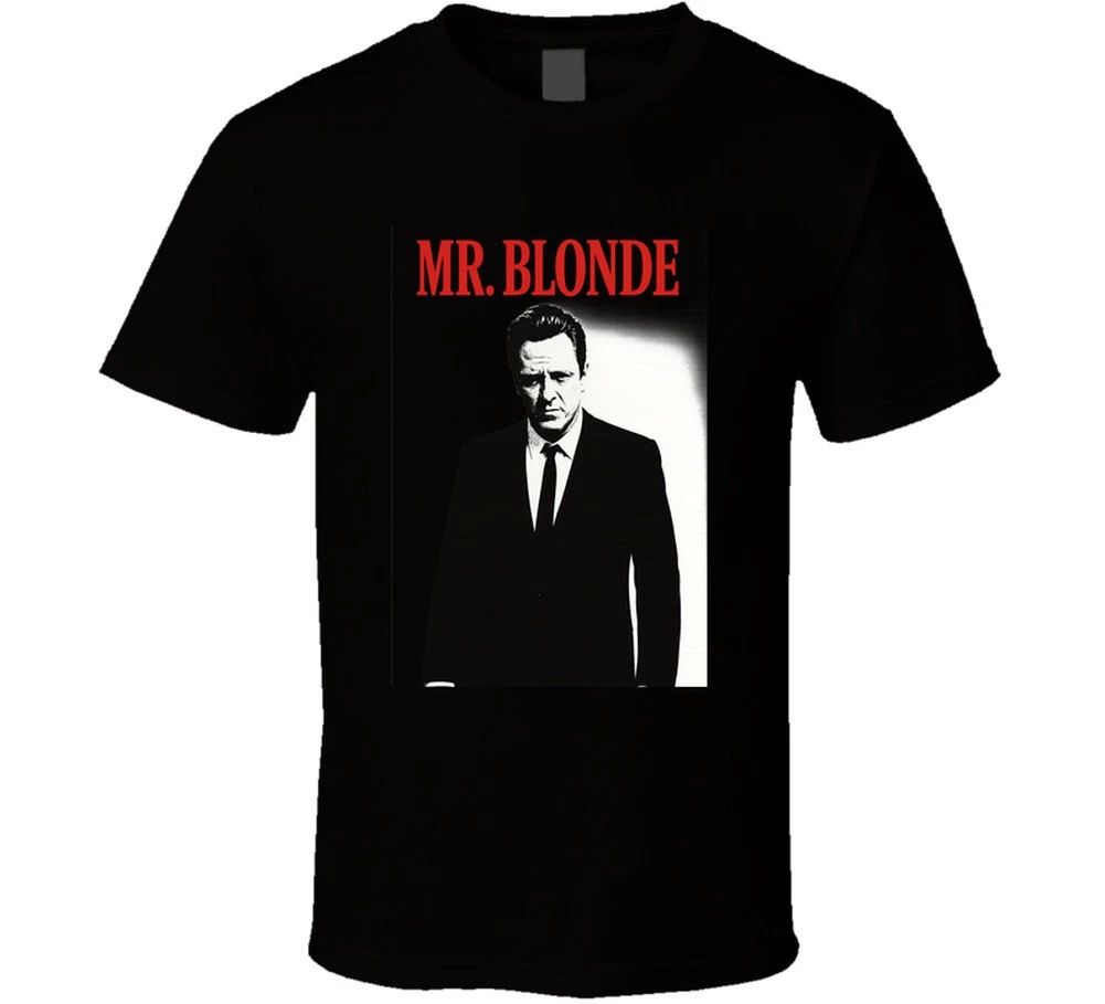 Mr Blonde Michael Madsen Parody Movie Tee T Shirt