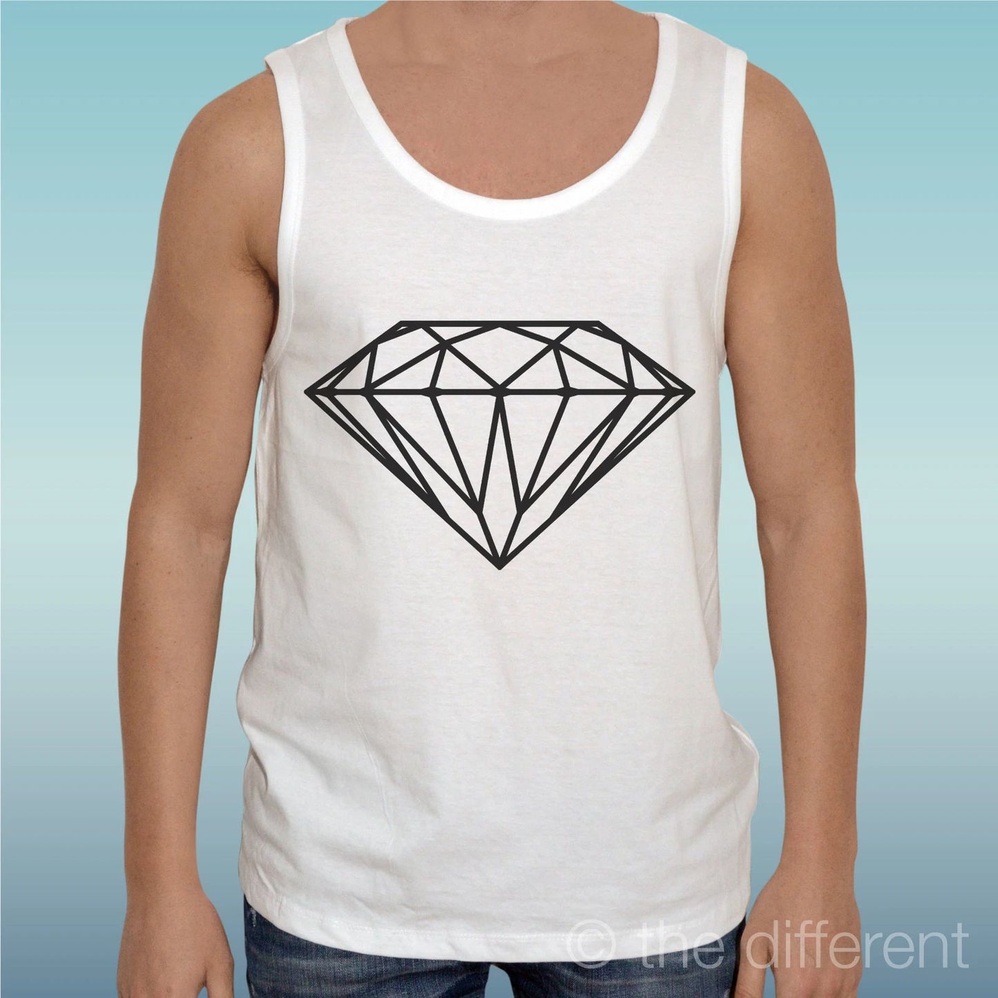Canotta T-Shirt " Diamond Classic " Gift Idea Road To Happiness