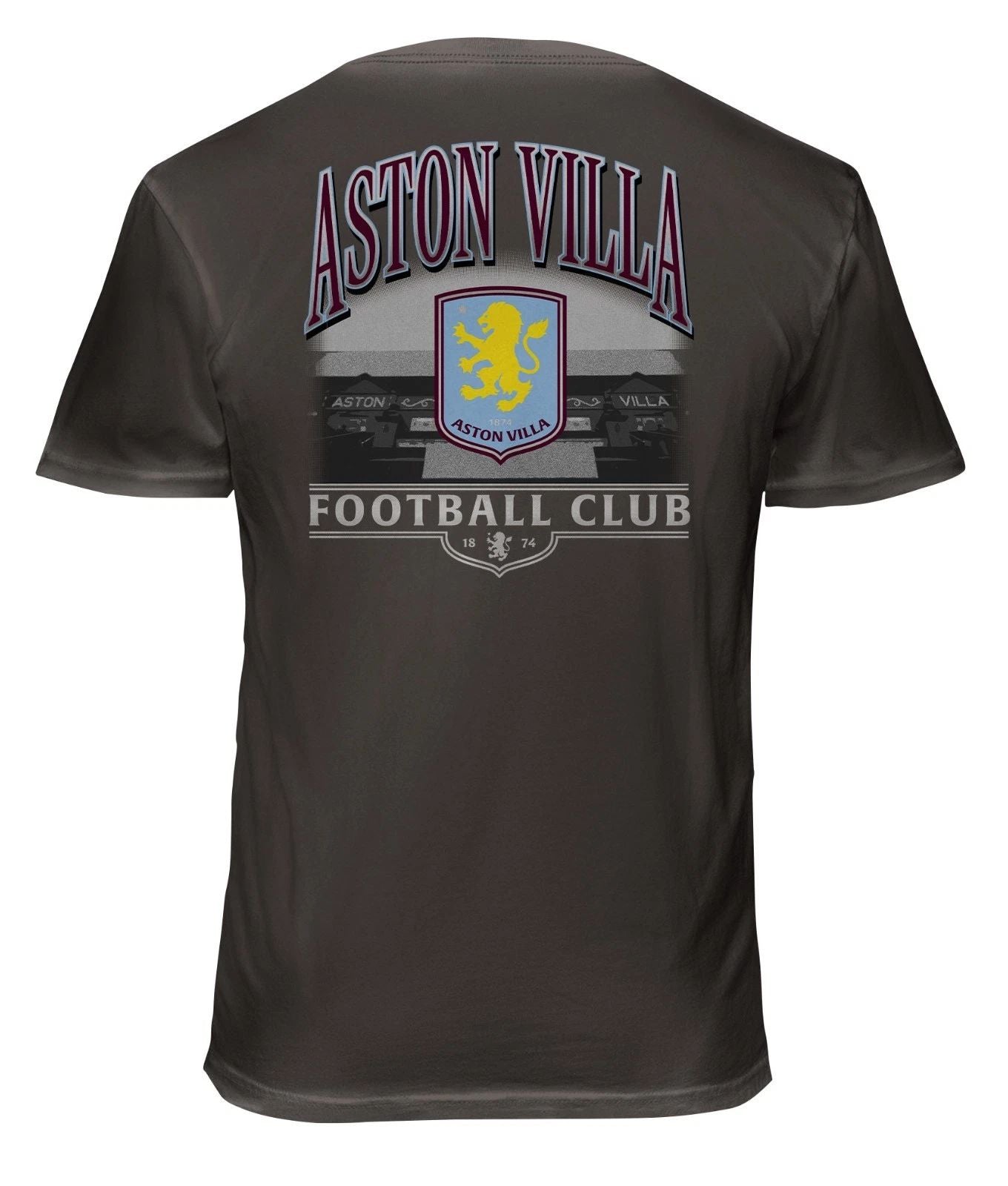 Aston Villa Softwash T-Shirt Graphite - 1863FC