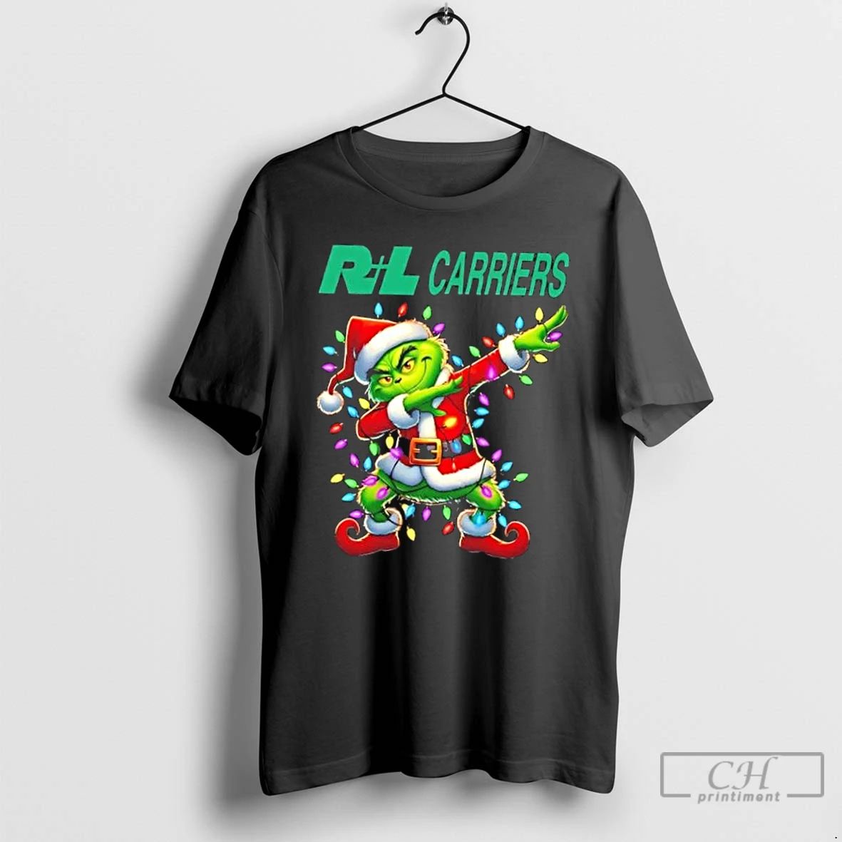 Classic Rl Carriers Grinch Dabbing Merry Christmas T Shirts