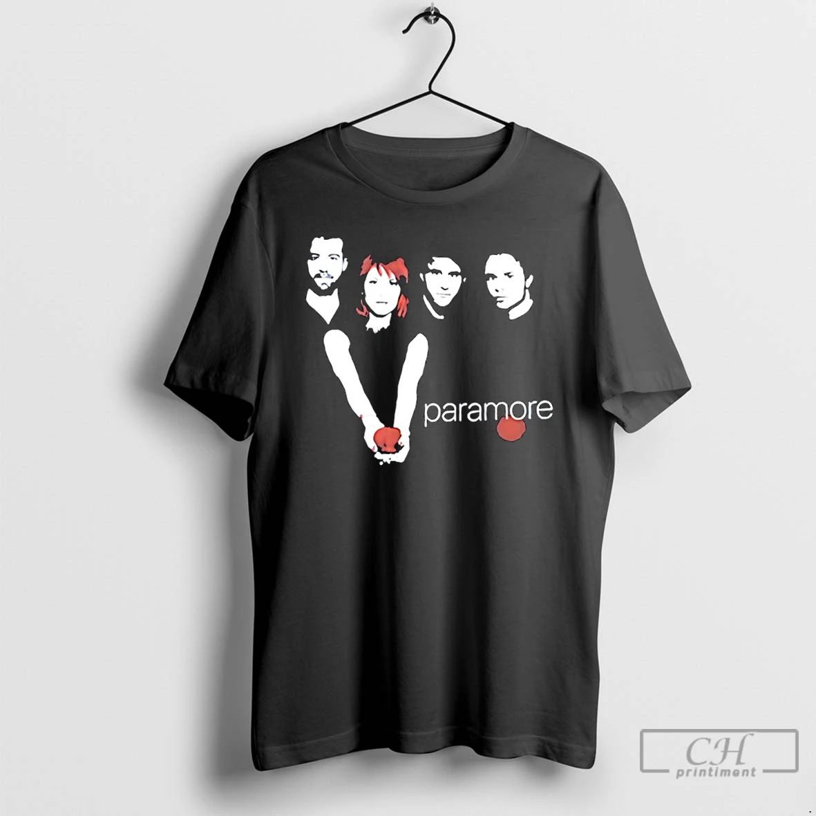 Classic Paramore Band Characters T Shirts
