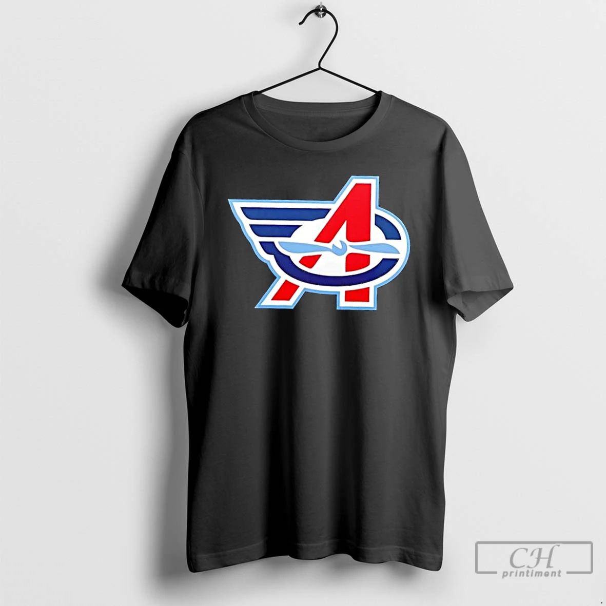 Premium Welcom The Columbus Aviators Logo 2 Sided T Shirts