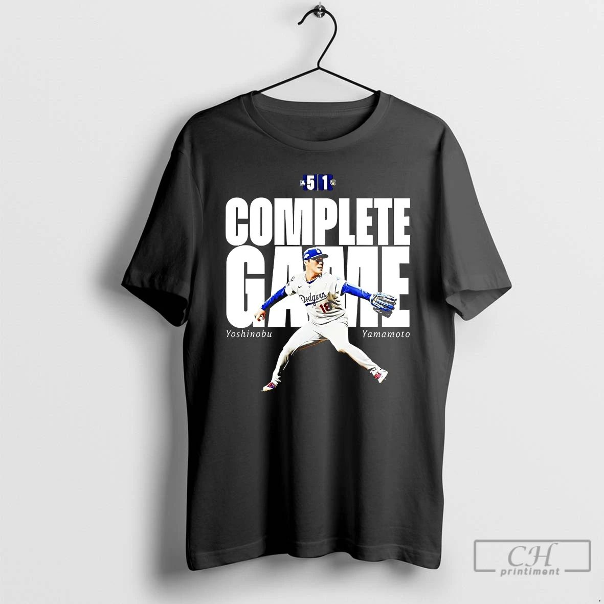 Classic Yoshinobu Yamamoto Complete Game T Shirts