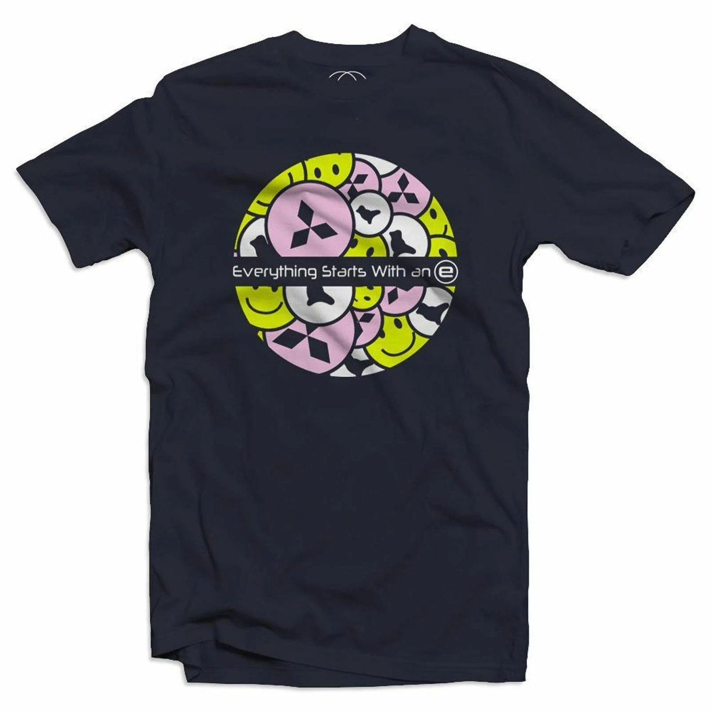 Everything Starts with an E Acid House Dance Music DJ Mens Rave T-Shirt