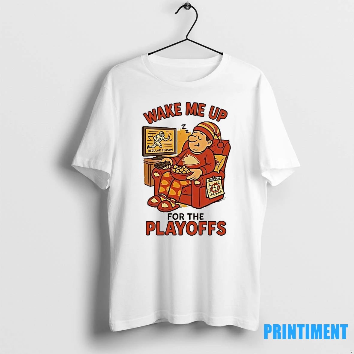 Kansas City Chiefs Wake Me Up For The Playoffs Tshirts Sweater