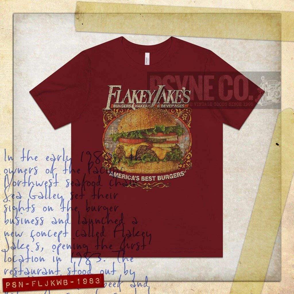 Flakey Jake's World's Best 1983 Vintage Men's T-Shirt