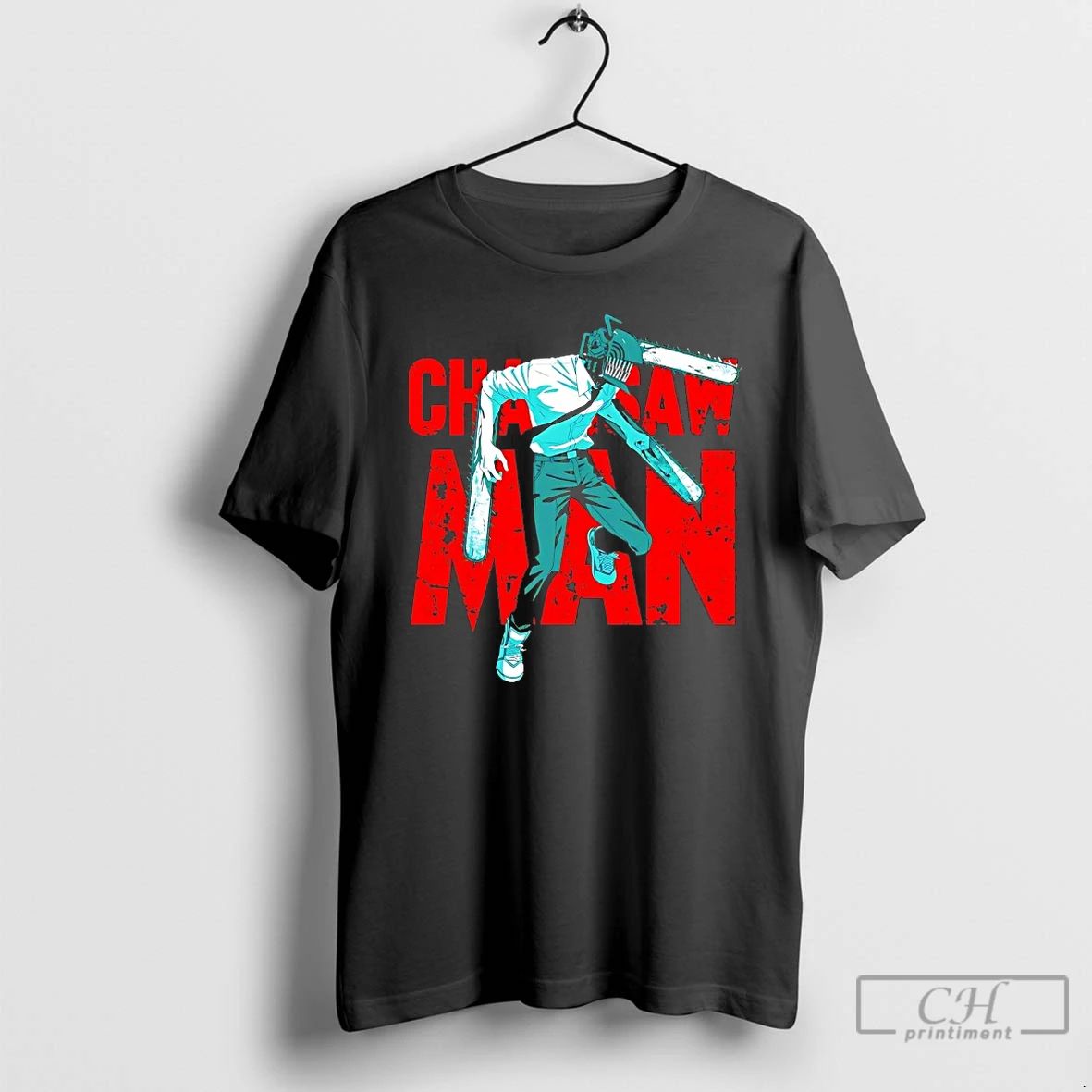 Classic Chainsaw Man Devil Hunter Denji T Shirts