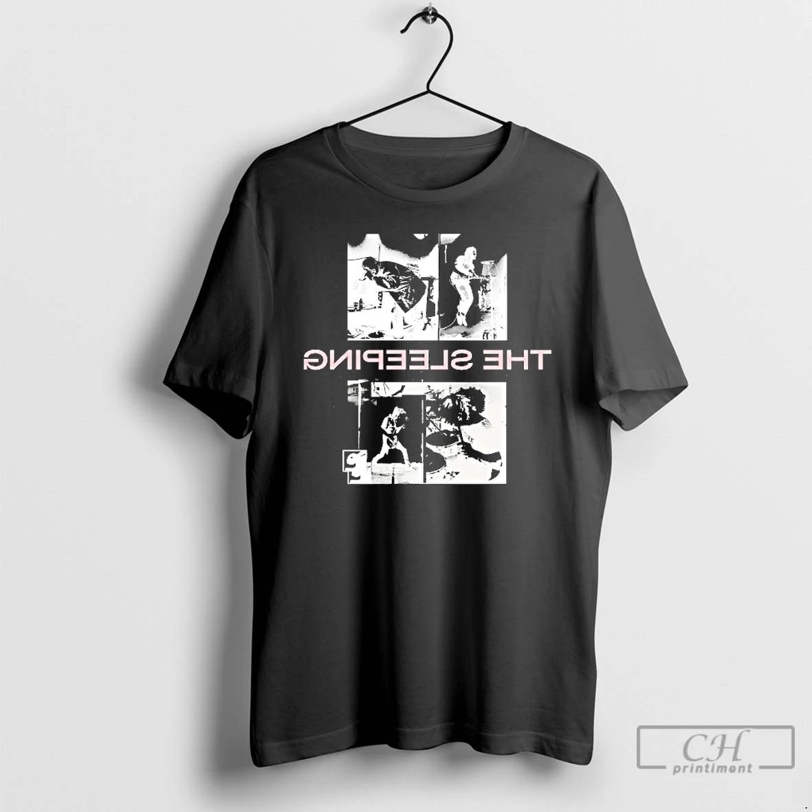 Premium The Sleeping Reverse Collage T Shirts
