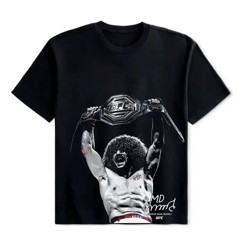 Merab Dvalishvili UFC Fighters Tee, UFC Fighters T Shirt, Graphic T-Shirt
