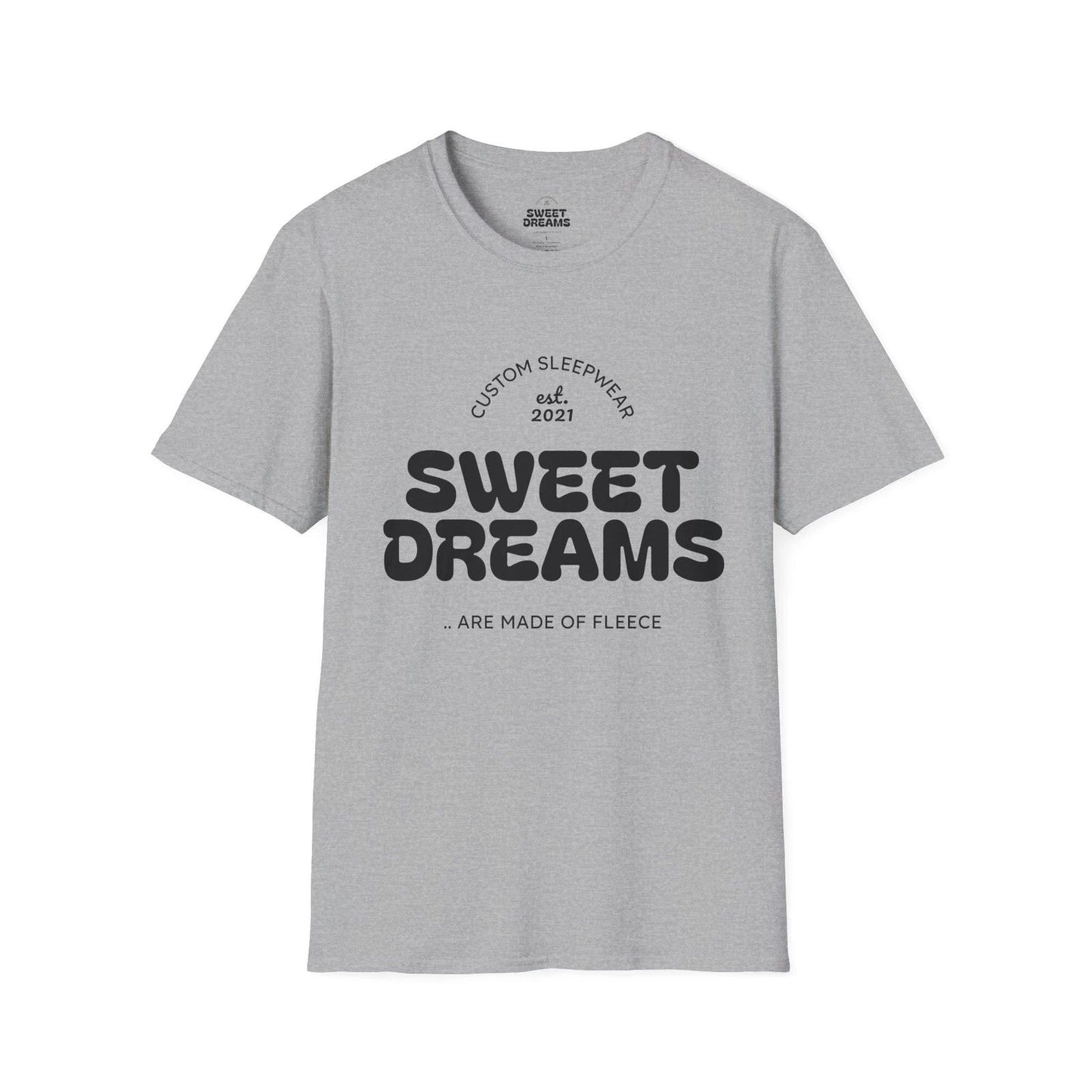 Sweet Dreams slogan T-Shirt | Sleepwear graphic tee