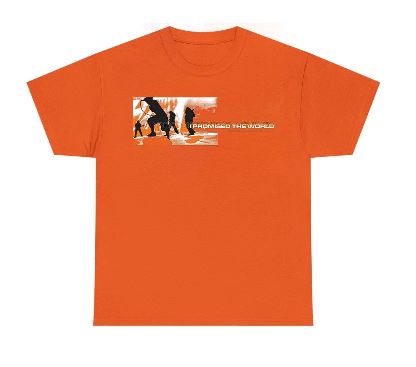 I Promised The World Album T Shirt Orange All Size Gift Fans BL2157