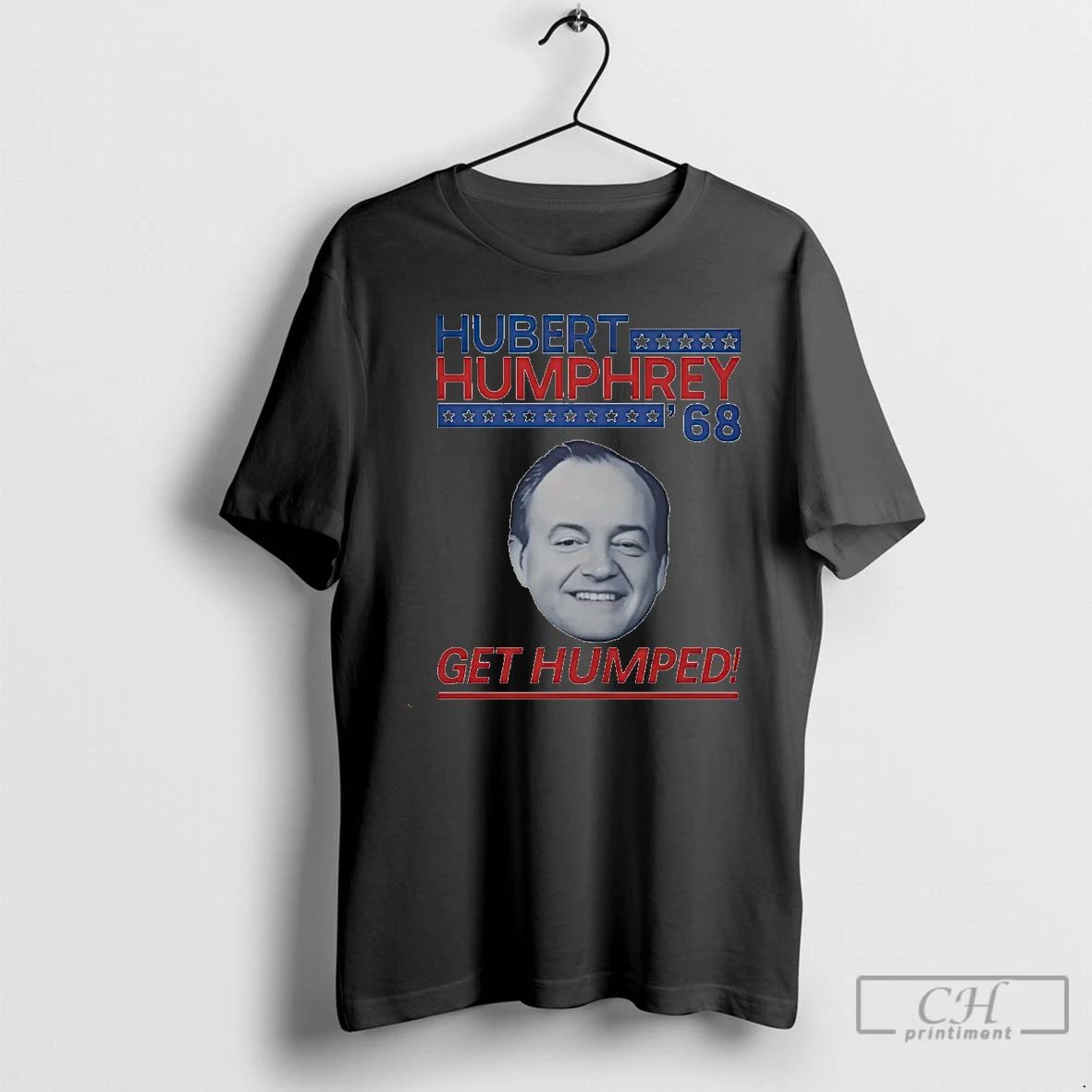 Classic Hubert Humphrey 68 Get Humped Christmas T Shirts