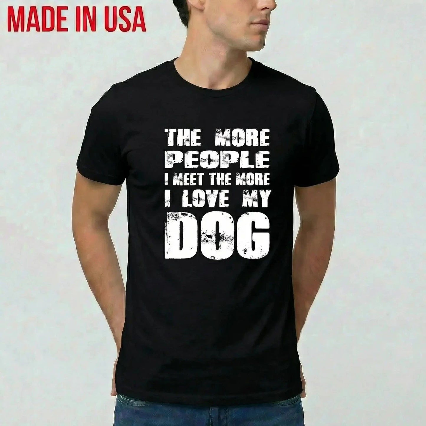 New Dog Lover T-Shirt Made in USA S-2XL