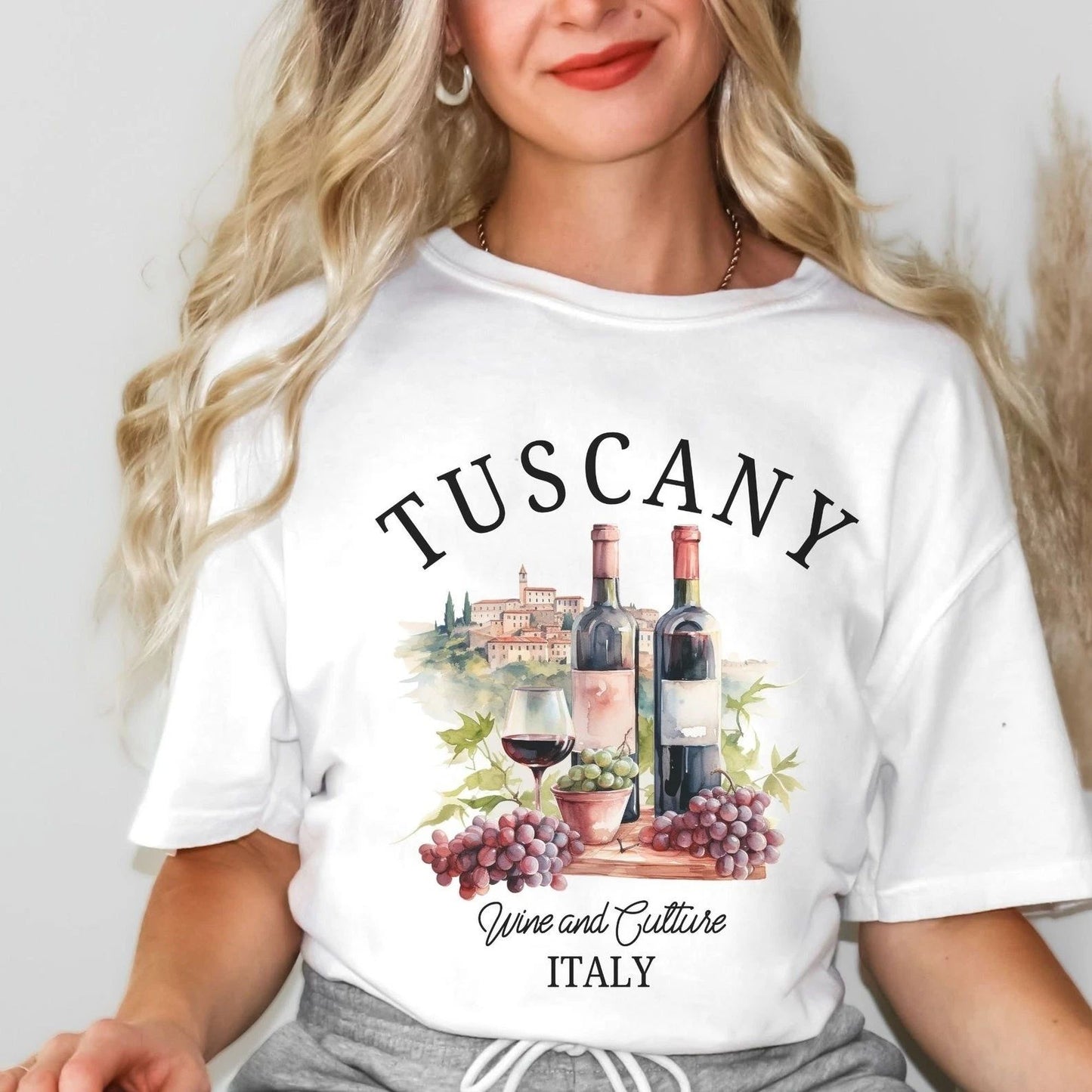 Tuscany T-Shirt Travel Gift for Italy Trip Lovers Souvenir Tee