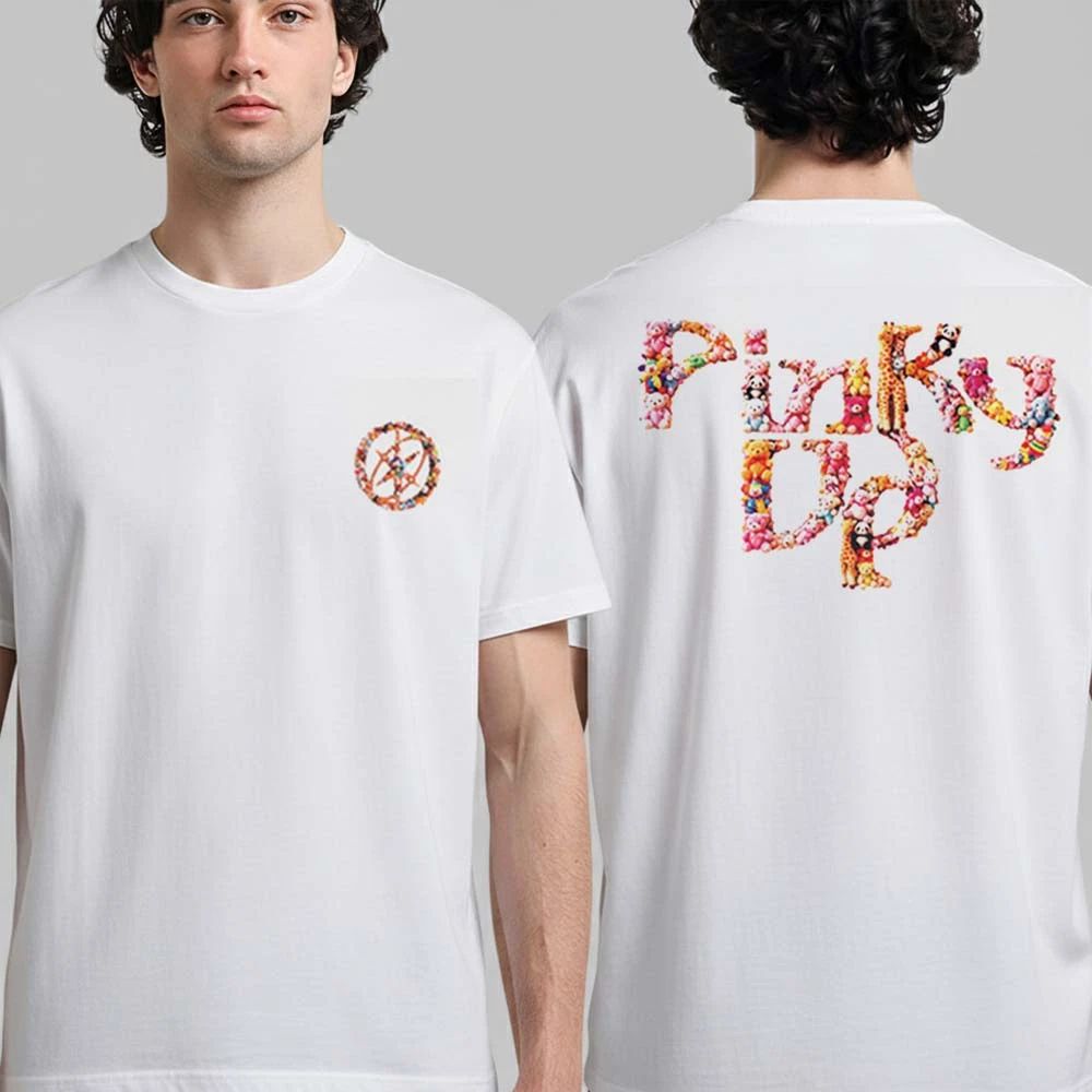 Katseye Pinky Up Merch Plush Toy Logo T-Shirt
