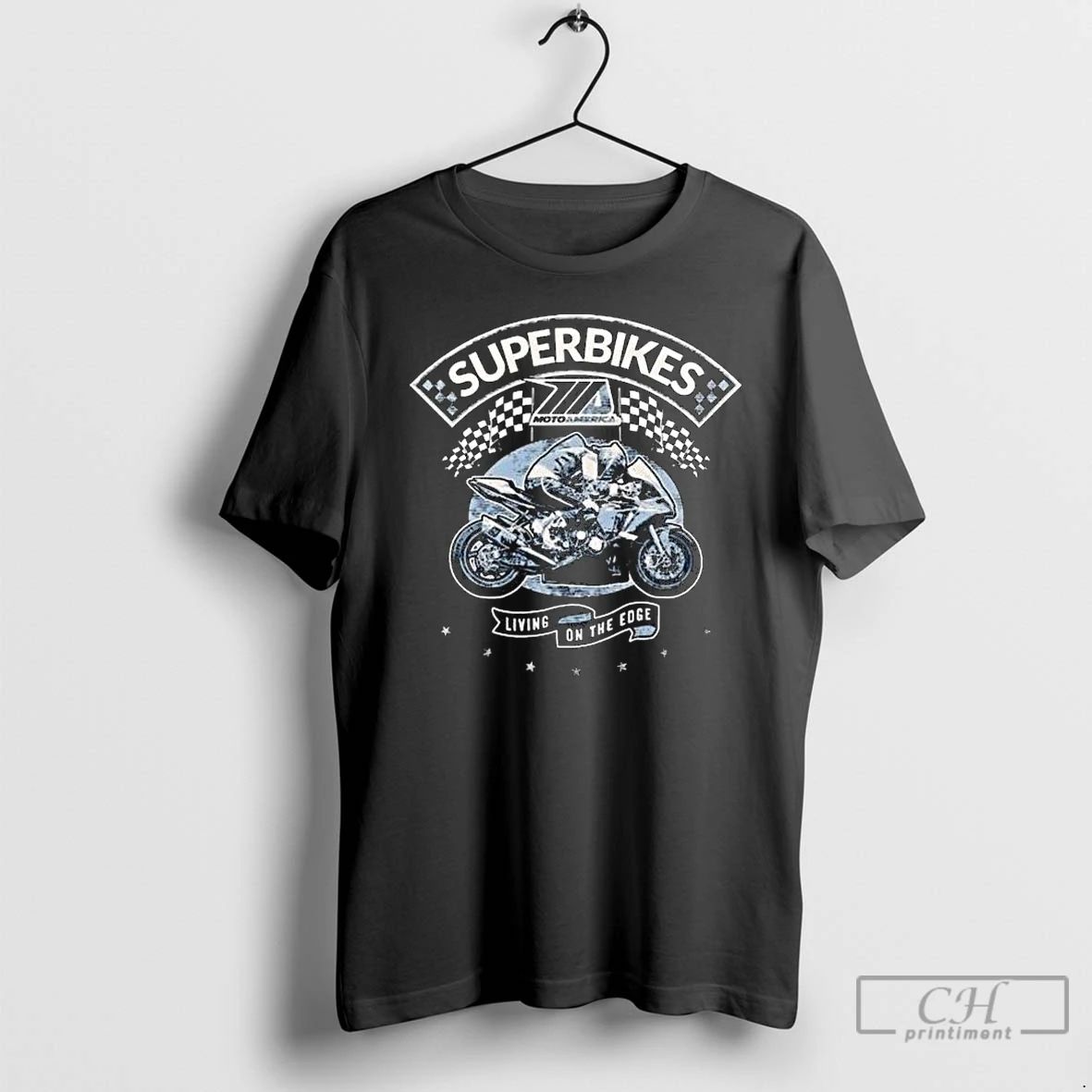 Classic Superbikes Motoamerica Living On The Edge Long Sleve T Shirts Hoodie Longsleeve