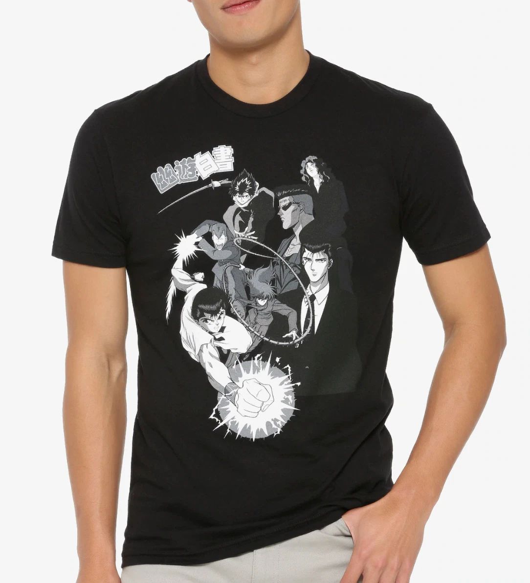 Anime YU YU HAKUSHO TONAL GROUP T-Shirt NEW 100% Authentic & Official