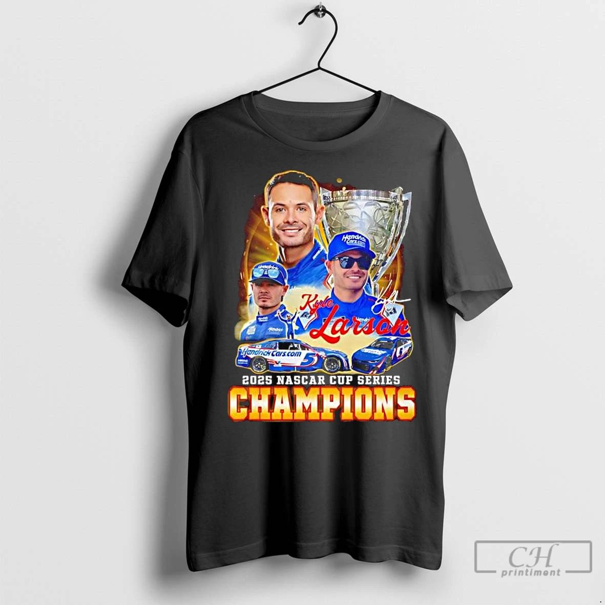 Premium Kyle Larson 2025 Nascar Cup Series Champions Signature
