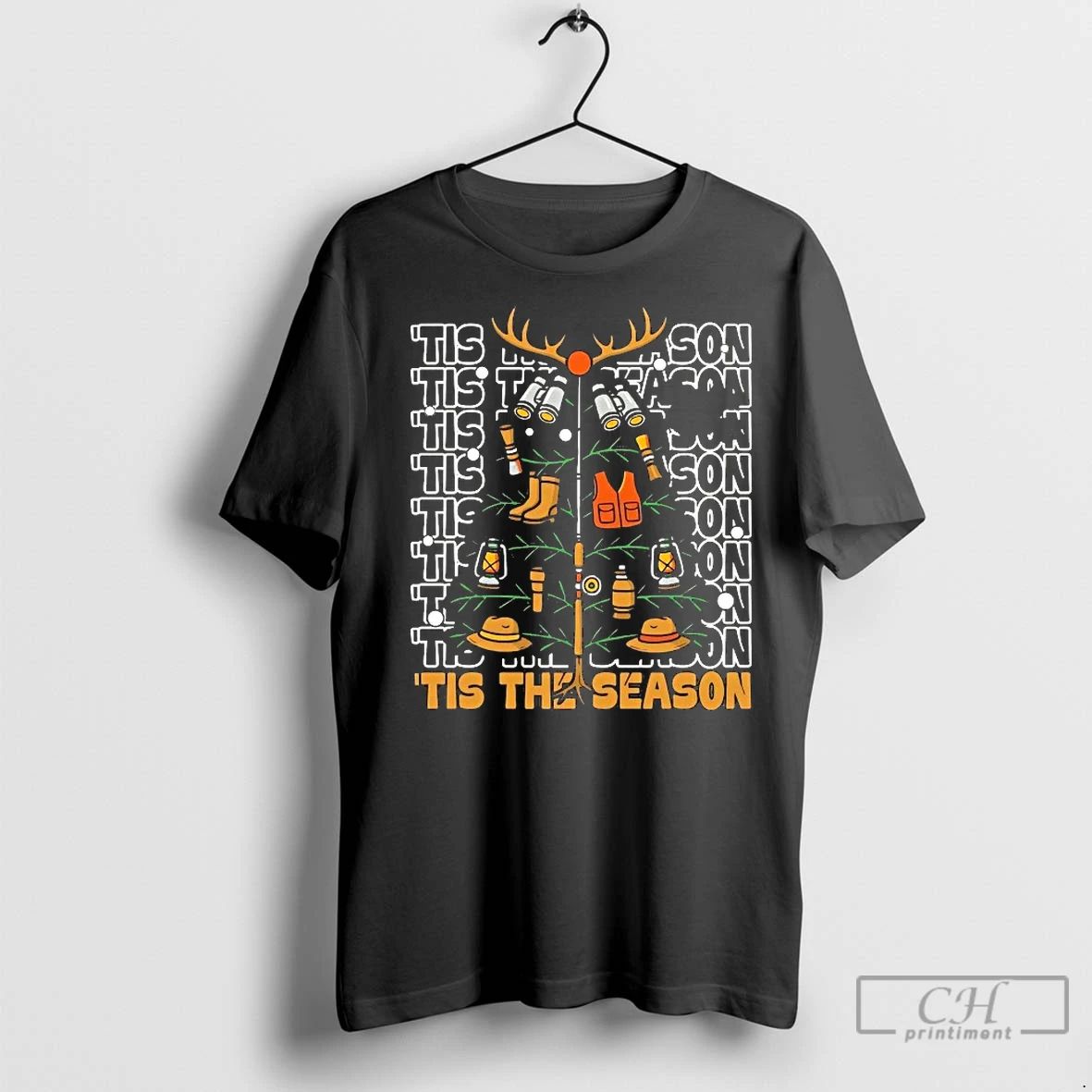 Classic Hunting Christmas Tree Tis The Season