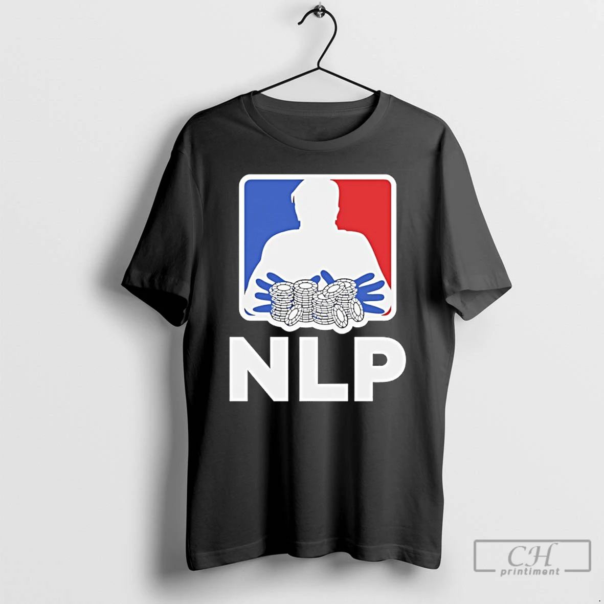 Classic Nlp Gambling Poker Nba Parody Logo T Shirts