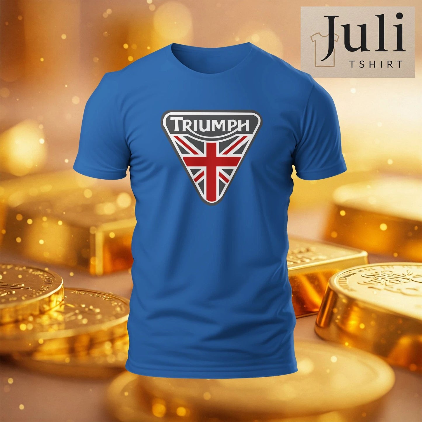 Triumph Motorcycles Logo funny t-shirt Size S-5XL USA