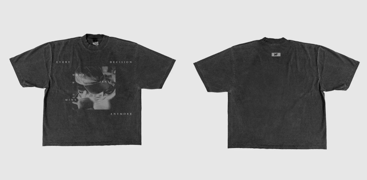 Vintage NF Real Music Shadow Decision T-Shirt