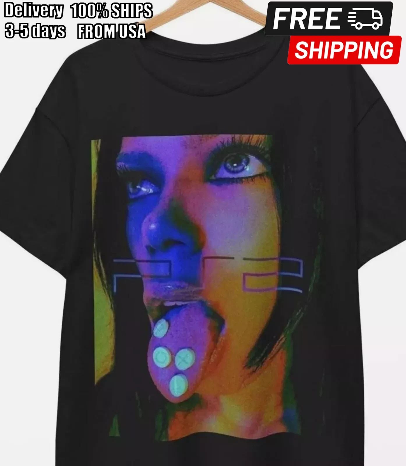 Playstation 2 Ad Campaign Shirt - Y2k Gaming tee, gaming shirt, Unisex tee S-5XL