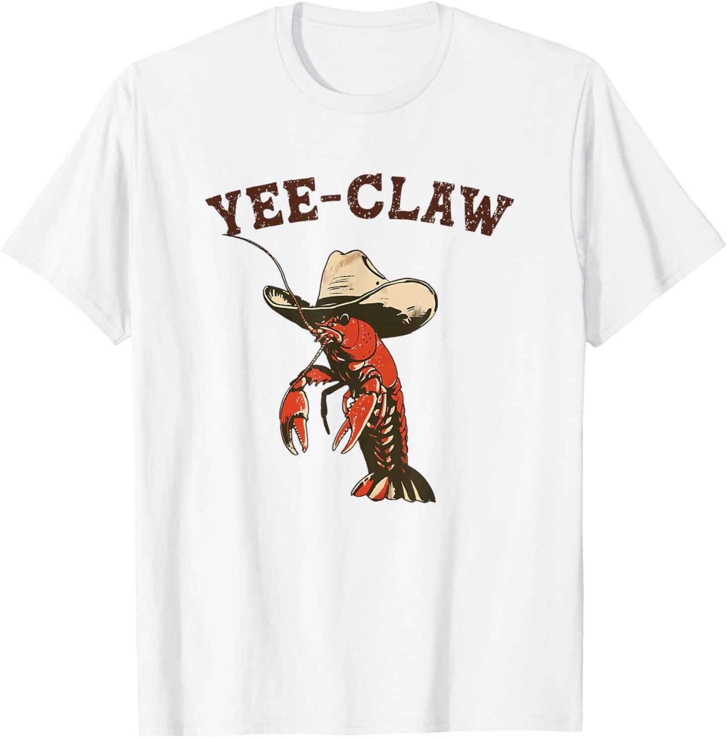 Yee Claw! Funny Crawfish Cajun Seafood Festival T-Shirt
