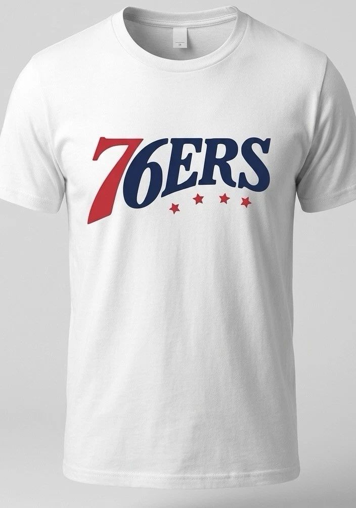 76ers T-shirt Name & Number (Custom) small - 4XL, only $2 shipping!!