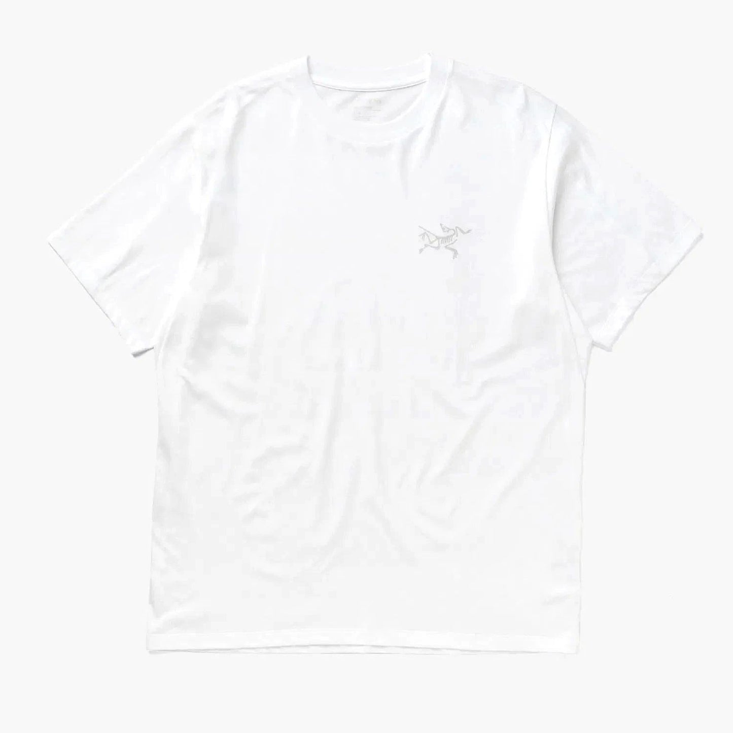 Arc'teryx Mens - Kragg SL Cotton SS Shirt S/S Tee T-shirt - White Light