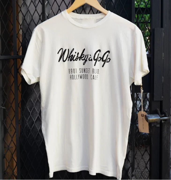 Whisky A Go Go White Men Unisex Tee Shirt Size S-5XL
