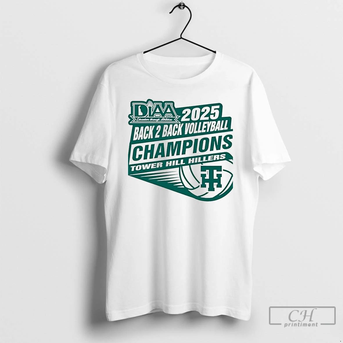 Premium Tower Hill Hillers Diaa Back To Back 2025 Volleyball Back 2 Back Champions Christmas