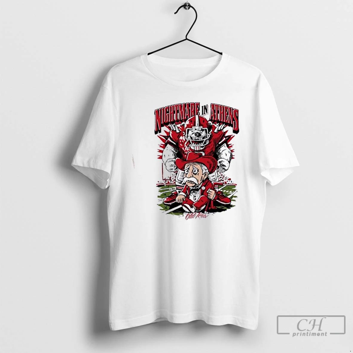Classic Georgia Bulldogs Beat Ole Miss Nightmare In Athens T Shirts
