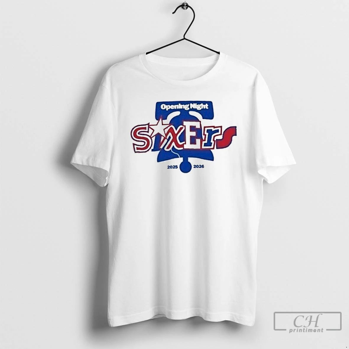 Classic Philadelphia 76ers Sixers Opening Night 2025 T Shirts