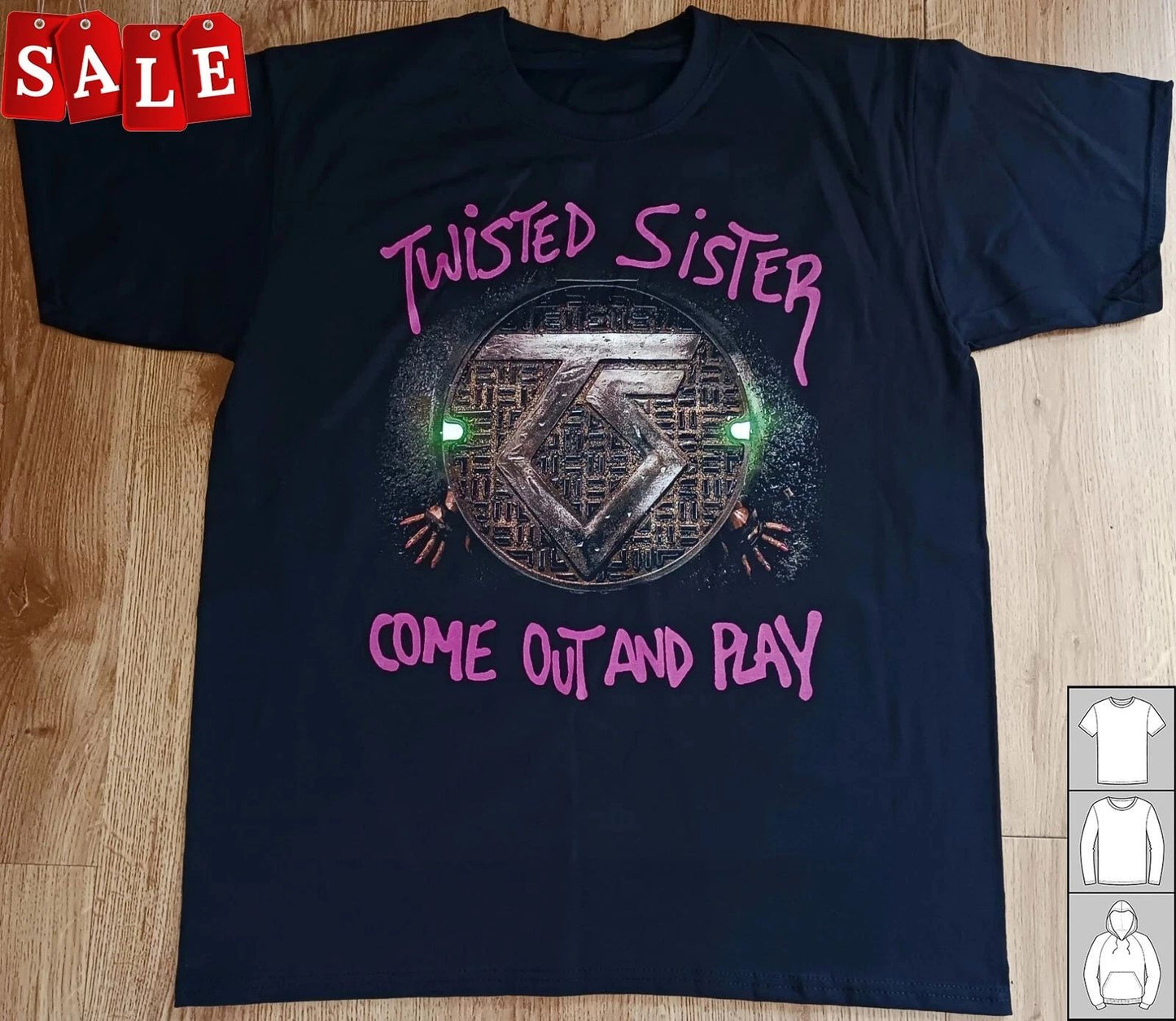 New Popular Twisted Sister - Come Out And Play Cotton Unisex S-5XL Shirt RM103