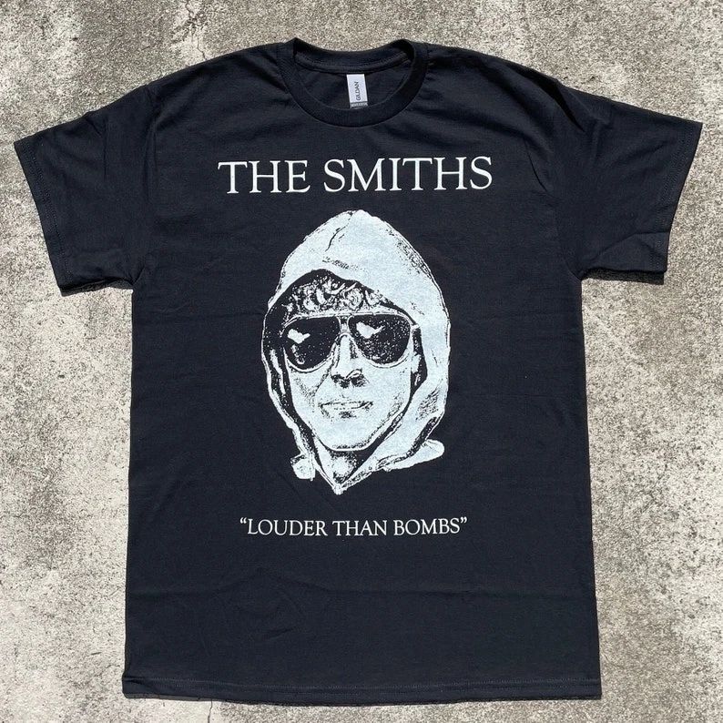 The Smiths Louder Than Bombs T-Shirt, Music Band Rock Punk Metal, Unisex tee