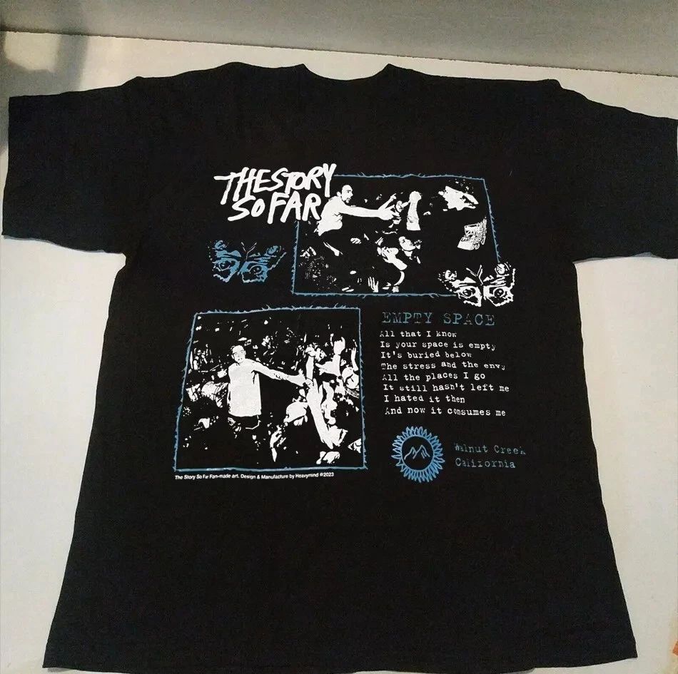 Vintage The Story So Far Band Empty Space T-shirt S to 5XL PA009