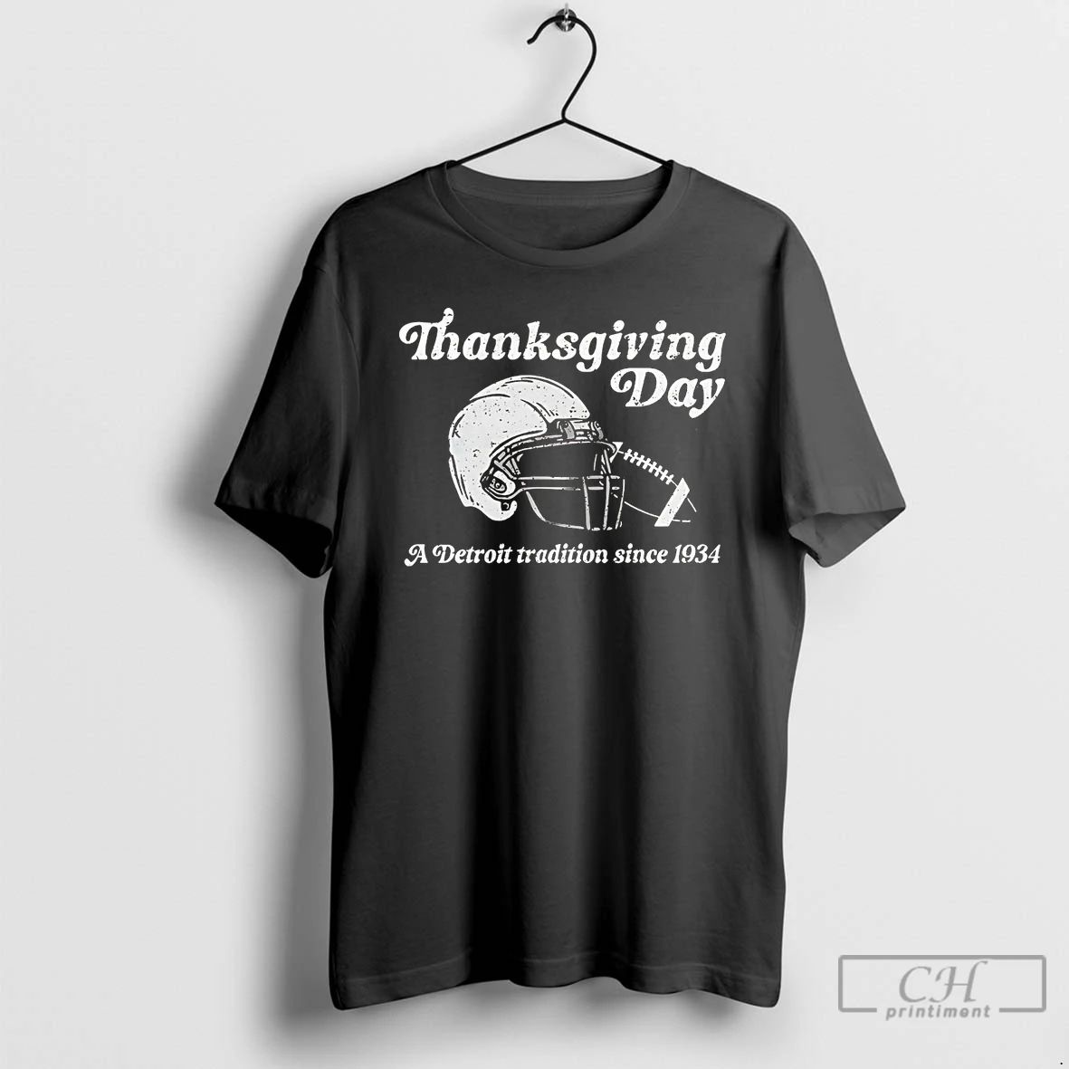 Classic Thanksgiving Day A Detroit Tradition Since 1934 Detroit Lions T Shirts
