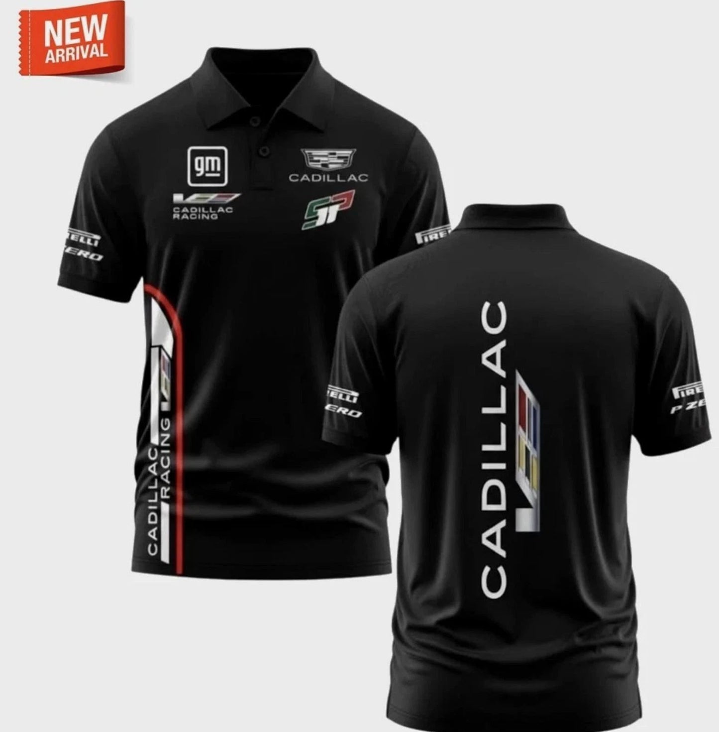 *HOT* 2026 Cadillac F1 Racing Polo Shirt – Formuula 1 Fan Edition - Size S-5XL