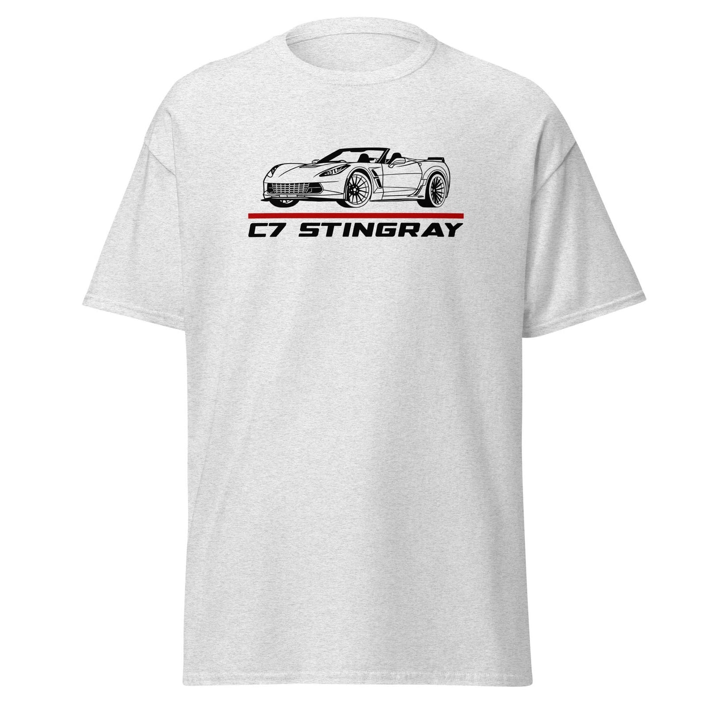 Premium T-Shirt For Chevrolet Corvette C7 Stingray Convertible Car Fans Gift Tee