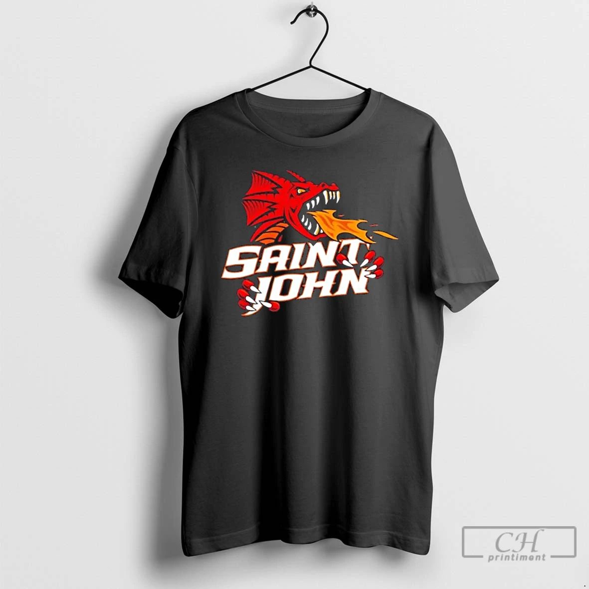 Classic Saint John Flames 2000s T Shirts